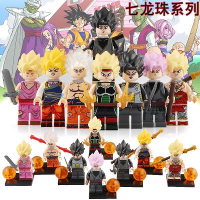 China WM6032 Action Number Set Model Building Blocks Kids Toys Dragon Goku Son Vegeta Gohan Raditz Building Toy WM6032 Mini HOT Ball For Kids Gifts for sale