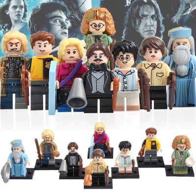 China Dean Thomas Dobby Moody Dumbledore Building Blocks Gift of WM6040 Harry Series Potters Quirrell Filch Voldemort Building Blocks Educational Toys for sale