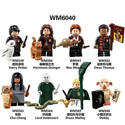 China Building Toy Magic Harry Series Potters Quirrell Swipe Voldemort's Dean Thomas Dobby Moody Dumbledore Building Blocks Gift Toys Educational for sale