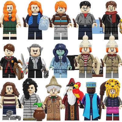 China Toy Magic Harry Potter Series Hermi's Building Blocks Gift Pomona Griphook Kinsley Dumbledore James Potter Lily Ginny Building Toys Educational for sale