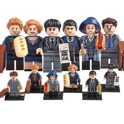 China Legoly Building Blocks Electronic Toy Harry Movie Series Potteres Hogwarts Mini Figure Action Magic DIY Building For Kids Gift WM6042 for sale