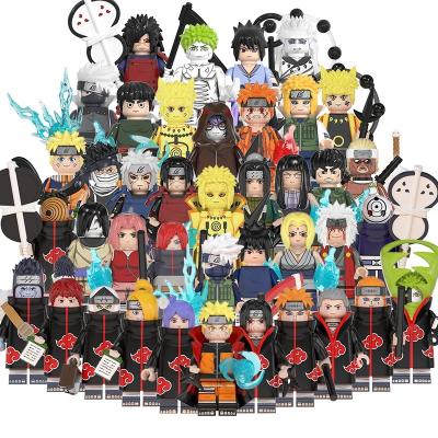 China New Building Toy WM6107 WM6108 WM6109 Hinata Zabuza Haku Tsunade Jiraiya Haruno Uzumaki Hyuga Anime Figures Building Blocks Kids Toys New for sale