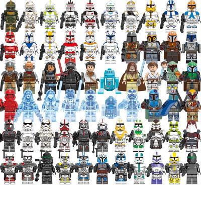 China Building Block Toy X0333 X0327 Star Clone Trooper ARC Commander Rex Cody Hunter Mini Building Block Jujuetes Toys x0307 for sale