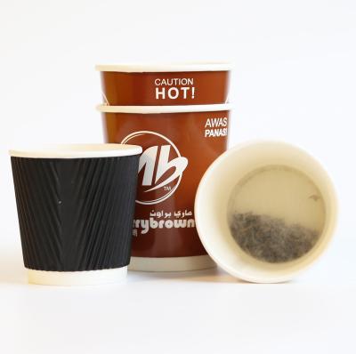 China Custom Insulated and Customized Party Cups Hot Disposable Hidden Milk Tea Coffee Paper Cup Cups for sale