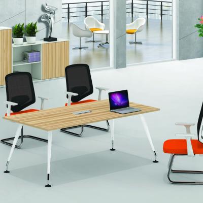 China Large Long Conference Table Negotiation Table Staff Desk And Chair Combination Convertible Simple Modern Training Furniture for sale