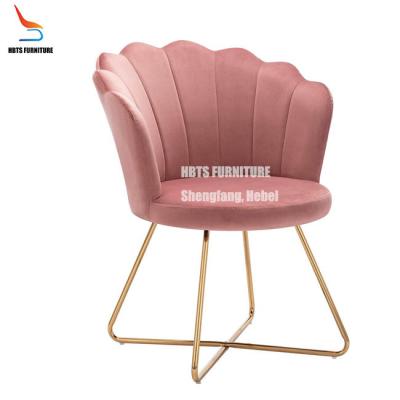 China Modern Luxury Upholstered Side Dining Chair Free Sample Titanium Chrome Leg Style Home Hotel Restaurant Furniture for sale