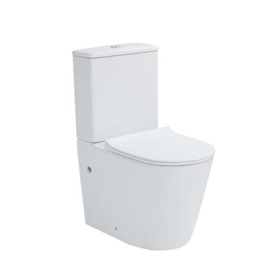 China Dual-flush Medyag Back To Rimless Wall EWC MFZ -66C/D CE Down Wash Ceramic Two Piece Bathroom Toilet for sale