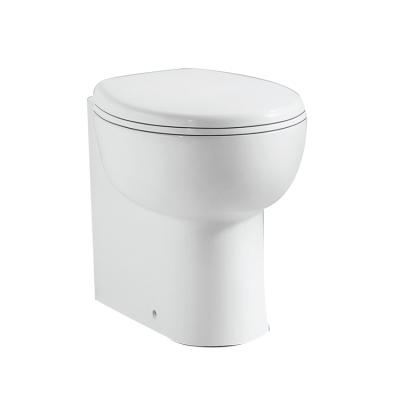 China Ceramic Hidden Cistern Medyag Rimless Back to Wall Lavatory Concealed Cistern Floor Standing P-Trap Vanity Wash Downstairs Toilet for sale