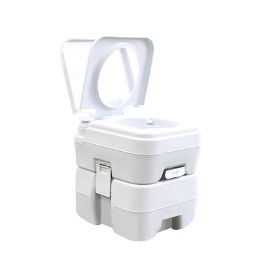 China Outdoor Mobile Portable Toilet Medyag Double-Flow Outdoor Camping MTP-12 10L/20L Plastic Composition Toilet for sale