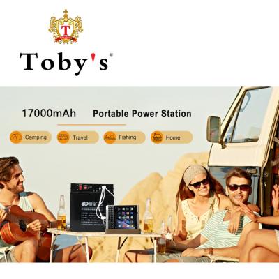 China LED Display Toby 20000amh power Baterry Fast charging easy carry portable design 110V/220V output Power bank power station port for sale