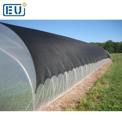 China HDPE Flower Greenhouse Screen Hot Selling Aluminum Foil Mesh Shade Silvery Knitted Shade Fabric Horticulture Protector For Agriculture for sale