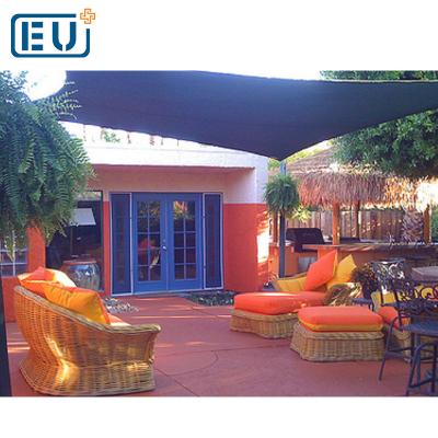 China HDPE Finely Processed Custom Backyard Patio Waterproof Rectangle Sun Shade Sails Canopy Prices for sale