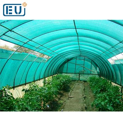 China HDPE With Stablizer Green UV Garden Sun Shade Netting Fabric For Factories Manufacturers for sale