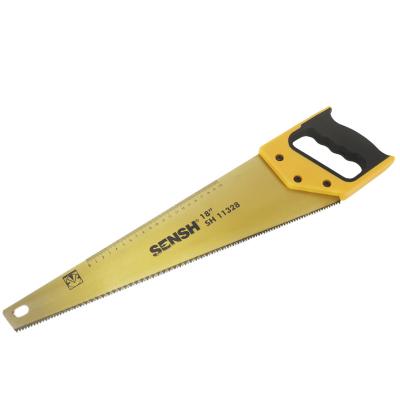 China Wood Aggressive 18 Inch Tooth Crosscut Hand Saw With Premium Quality Cut Saw Blade for sale