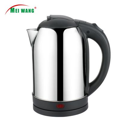 China Factory hot sale 360 ​​degree base rotation 1.7 liter stainless steel electric kettle electric jug with competitive price for sale