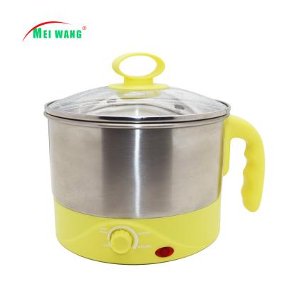 China 360 Degree Rotation Low Hot Sale Private Label Electric Cooking Pot with Basket and Steamer Multi Electric Egg Pot 13L for sale