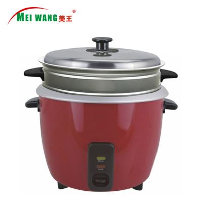 China Meiwang system factory drum rice cooker automatic heating electric cooker with steamer and good price 1.8L for sale