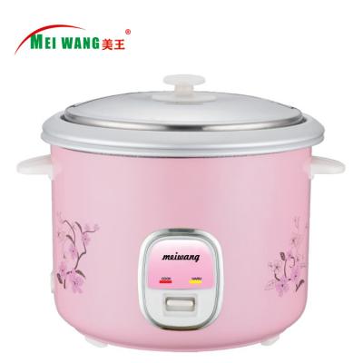 China Auto cook and keep warm factory meiwang auto to keep hot cylinder cooking rice cooker with two inner pots hot sale for sale