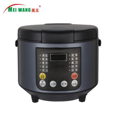 China Factory New Product Wholesale Nonstick Inner Pot Square Shape Smart Multi Functional Electric Rice Cooker Maker With Time Preset Function for sale