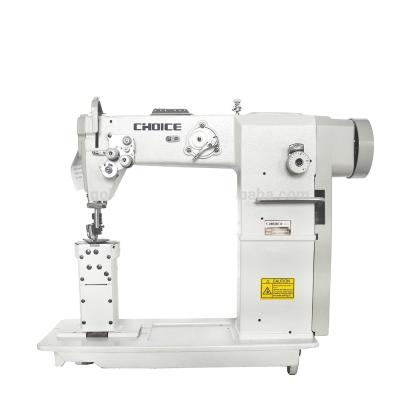 China GOLDEN CHOICE Double Needle Mail Bed Lockstitch Direct Drive Sewing Leather Shoes Sewing Machine GC820D for sale