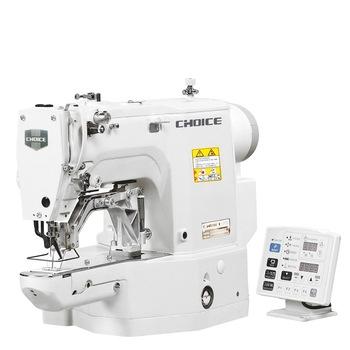 China GOLD CHOICE GC430D-02 Electronic Clothing Bar Nailing Jeans Sewing Machine For Heavy Duty Fabrics for sale