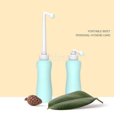 China Modern Travel Portable Bidet Shower With Retractable Spout BJ400 Peri Bottle for sale