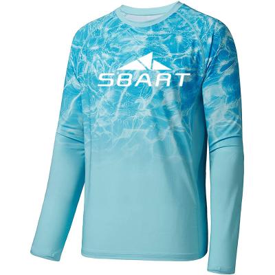 China Antibacterial Performance UV Protection Long Sleeve Jersey Quick Dry Fishing Shirts for sale