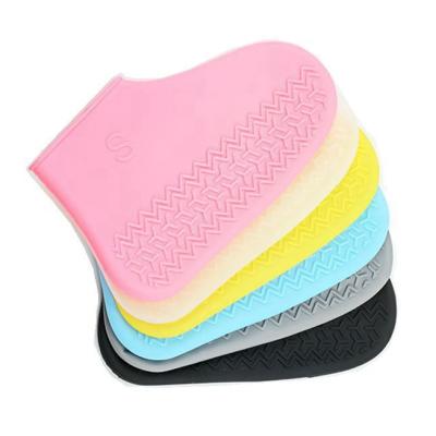 China High Quality Reusable Non-slip Waterproof Silicone Rubber Rain Shoe Cover for sale