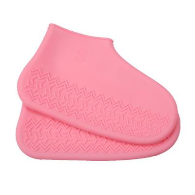 China High Quality Reusable Non-slip Waterproof Silicone Rubber Rain Shoe Cover for sale