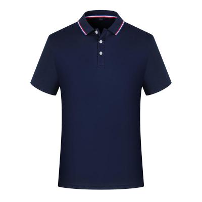 China 2021 Men's Golf Shirt Breathable Lapel Short Sleeve Polo T-Shirt Customized for sale