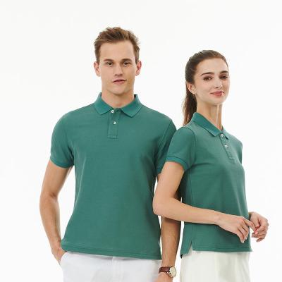 China Anti-pilling 220 grams low price custom made men's polo t-shirt wholesale anti-pilling polo t-shirt women's anti-shrink casual t-shirts for sale