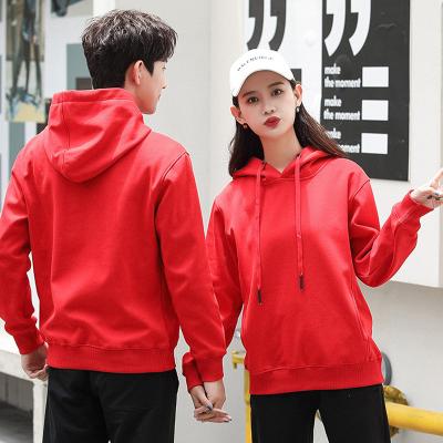 China Heavy Anti-wrinkle Sweatshirt Plain Embroidered Logo Custom Gym Hoodie Mens Athletic 100% Cotton Blank Hoodies for sale