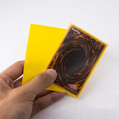 China Wholesale Multicolor Matt Gaming Display Card Sleeves Pro Matte Mtg Gaming Card Deck Protector Standard Sleeves High Quality Solid Color for sale