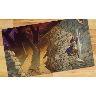 China High Quality Printed Mousepad Mousepad Anti-Slip Custom Game Playmat Art Design Board Game Playmat High Quality Mousepad for sale