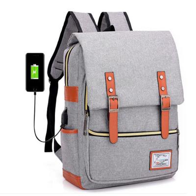 China With USB stockcheap backpack custom made bag for boy purse waterproof men canvas clear space cooler camping backpack for sale