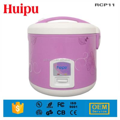 China 2L Hotel Kitchen Appliances Purple Color Electric Rice Cooker for sale