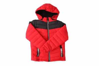 Cina Nero leggero di 100% Shell Mens Padded Winter Coats e rosso di nylon in vendita