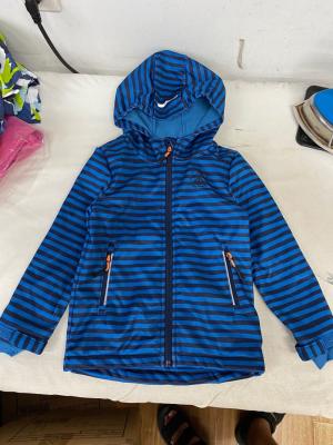 Cina L'inverno dei bambini spogliati blu copre il rivestimento di Softshell dei ragazzi del rivestimento del vello in vendita