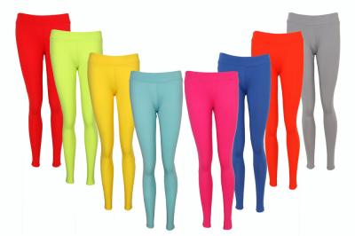 Cina pantaloni elastici di sport delle signore della vita dell'elastam del poliestere 12% di 88% 8 colori in vendita