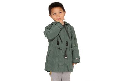 Cina Peso leggero 110 116 122 128 134 140 146 152 Olive Boys Padded Coats in vendita