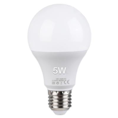 China Warehouse 3000k E27 LED Bulb AC 220V 5W Lampada LED Light Led Light Bulbs for sale