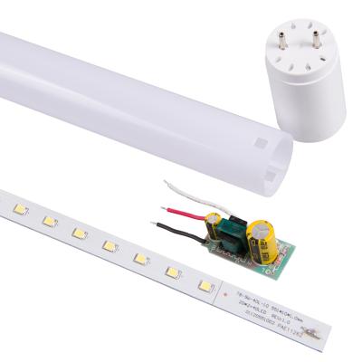 China China supplier ac 85v 110v 220v large diameter kitchen nepal price residential plastic cheap light 18w t8 led tube for sale