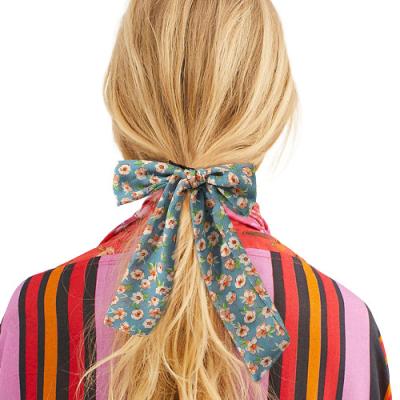 China Customs Good Quality Soft Korean Elastic Lace-up Hairbands Headband Makeup Headband for sale