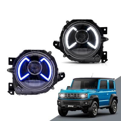 China Factory Cool Design 2018 Sequential Light Turn Signal Headlights 2019 2020 2021 With Double Beam Car Head Lights Front Lamp For Suzuki Jimny for sale