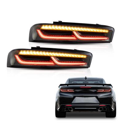 China PC+ABS+PMMA Factory Wholesale Full LED Taillights Rear Light Sequential Rear Light 2016-2018 SS Gen6 For Chevrolet Camaro Tail Light for sale