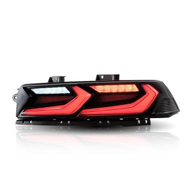 China PC+ABS+PMMA Factory Tail Light High Quality Front Car Lamp Sequential Turn Signals For Chevrolet Camaro Tail Light 2014-2015 for sale