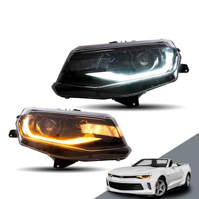 China Factory Automobile Front Lamp Full Led Sequential Headlights Turn Signal For Chevrolet Camaro Sixth Generation 2016-2018 Headlights for sale