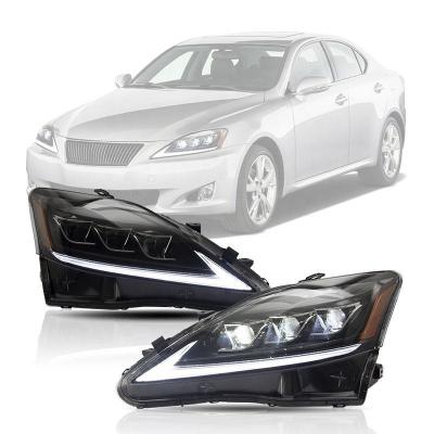 China Turn Signal Sequential Car Head Light For IS250 LED Head Light 2006-2012 For IS250 LED Headlight IS250 Front Light Factory Price for sale