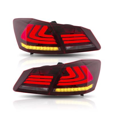 China Factory Wholesale PC+ABS+PMMA Tail Light For Toyota HONDA ACCORD 2013-2015 Led Car Auto Part Tail Lamp Accessories Rear Lighting for sale