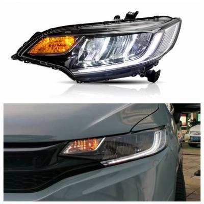 China Turn Signal Factory Sequential LED Headlight For Honda Fit Jazz EX-L LX DX Sport 2014-2021 Other Car Light Accessories Parts Auto Ignition Head for sale